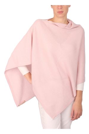 Pure cashmere poncho Art Tricot | 2016111ROSA